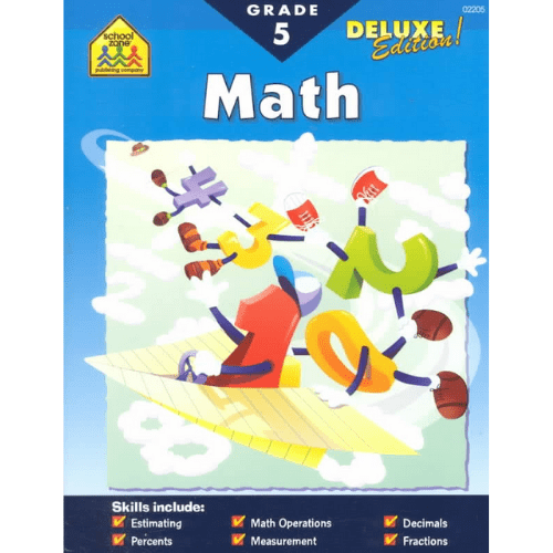 Math Basics 5 Deluxe Edition Workbook