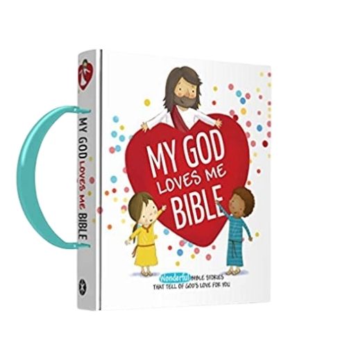 My God Loves Me Bible: Board book