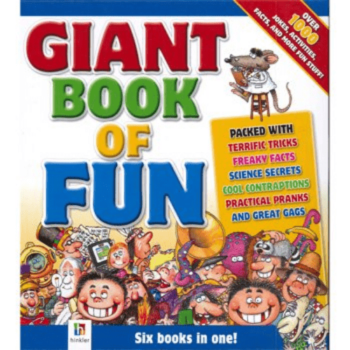 Giant Book of Fun Six Books in One: Magic / Facts / Science / Inventions / Pranks / Jokes