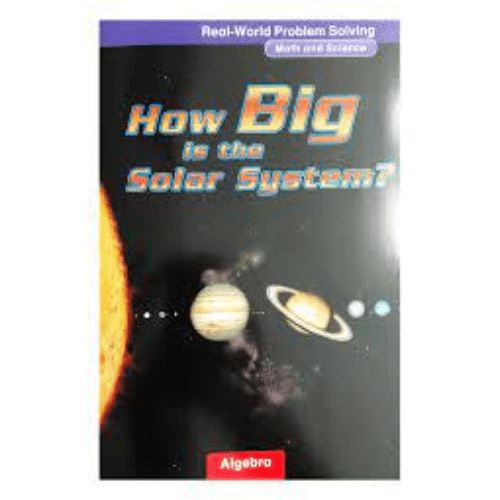 Real-World Problem Solving: How Big is the Solar System (Math and Science, Algebra) (