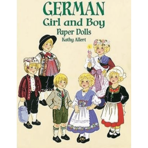 German Girl and Boy Paper Dolls