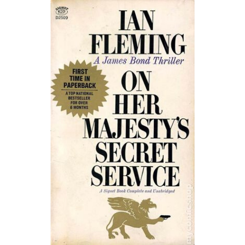 On Her Majesty's Secret Service; A James Bond novel