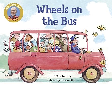 Wheels on the Bus book by Raffi (Board Book)