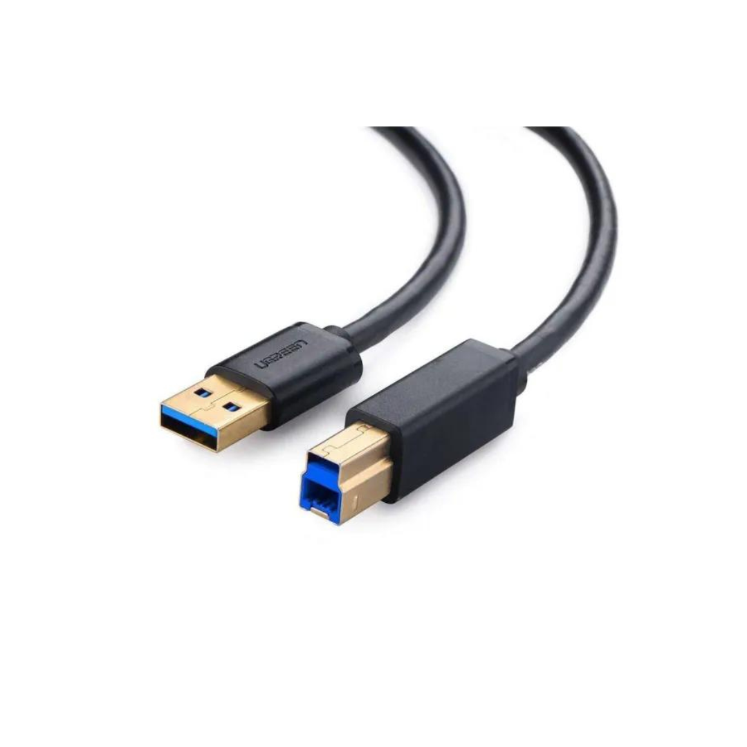 UGREEN USB 3.0 AM to BM Print Cable 2m Black - US210