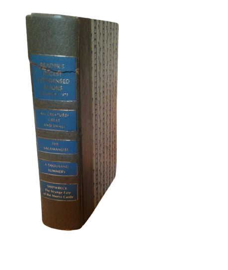 Reader?s Digest Condensed Books ? Volume 5 (1973) | All Creatures Great and Small, The Salamander, A Thousand Summers, Shipwreck