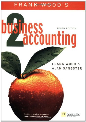Frank Wood's business accounting book by Frank Wood and Alan Sangster