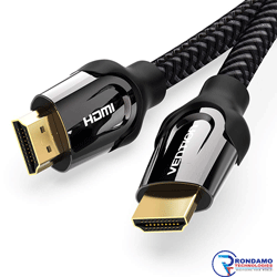 Vention Nylon Braided Hdmi Cable 3m Black Metal Type - (ven-vaa-b05-b300)