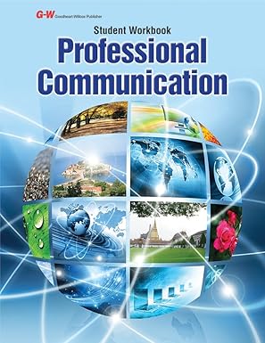 Professional Communication Student Workbook