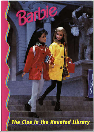 Barbie and Friends Book Club: The Clue in the Haunted Library book by Vicki Saxon