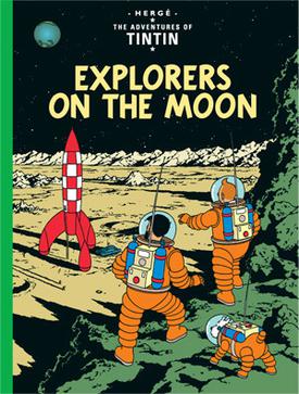 Tintin #17: Explorers on the Moon