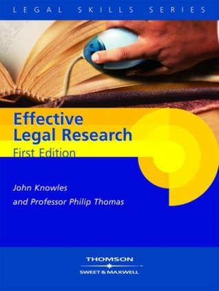 Effective Legal Research book by John Knowles