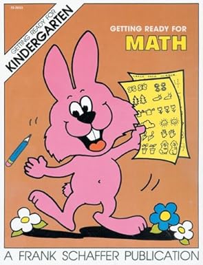 Getting Ready for Math book by Western Publishing