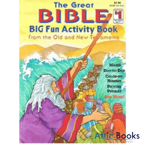The great Bible big fun activity book: From the old and new testaments