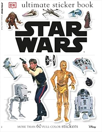 Ultimate Sticker Book: Star Wars: More Than 60 Reusable Full-Color Stickers book by DK