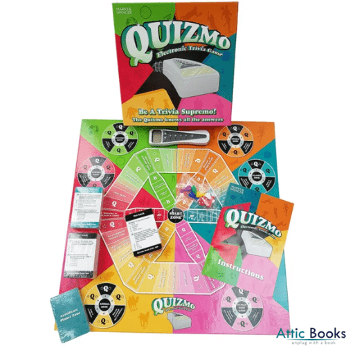 Quizmo Electronic Trivia Board Game