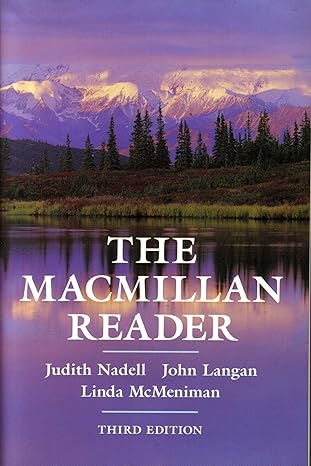 The Macmillan Reader book by Judith Nadell