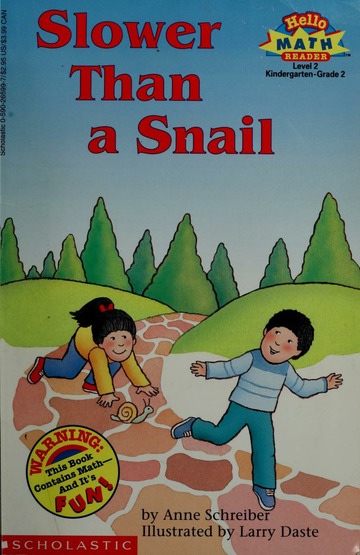 Slower Than a Snail (Hello Reader! Math Level 2)