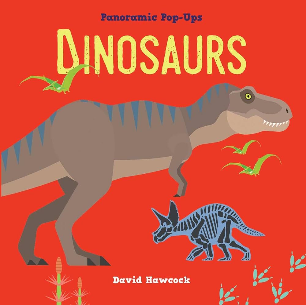Panoramic Pop-Ups: Dinosaurs book by David Hawcock