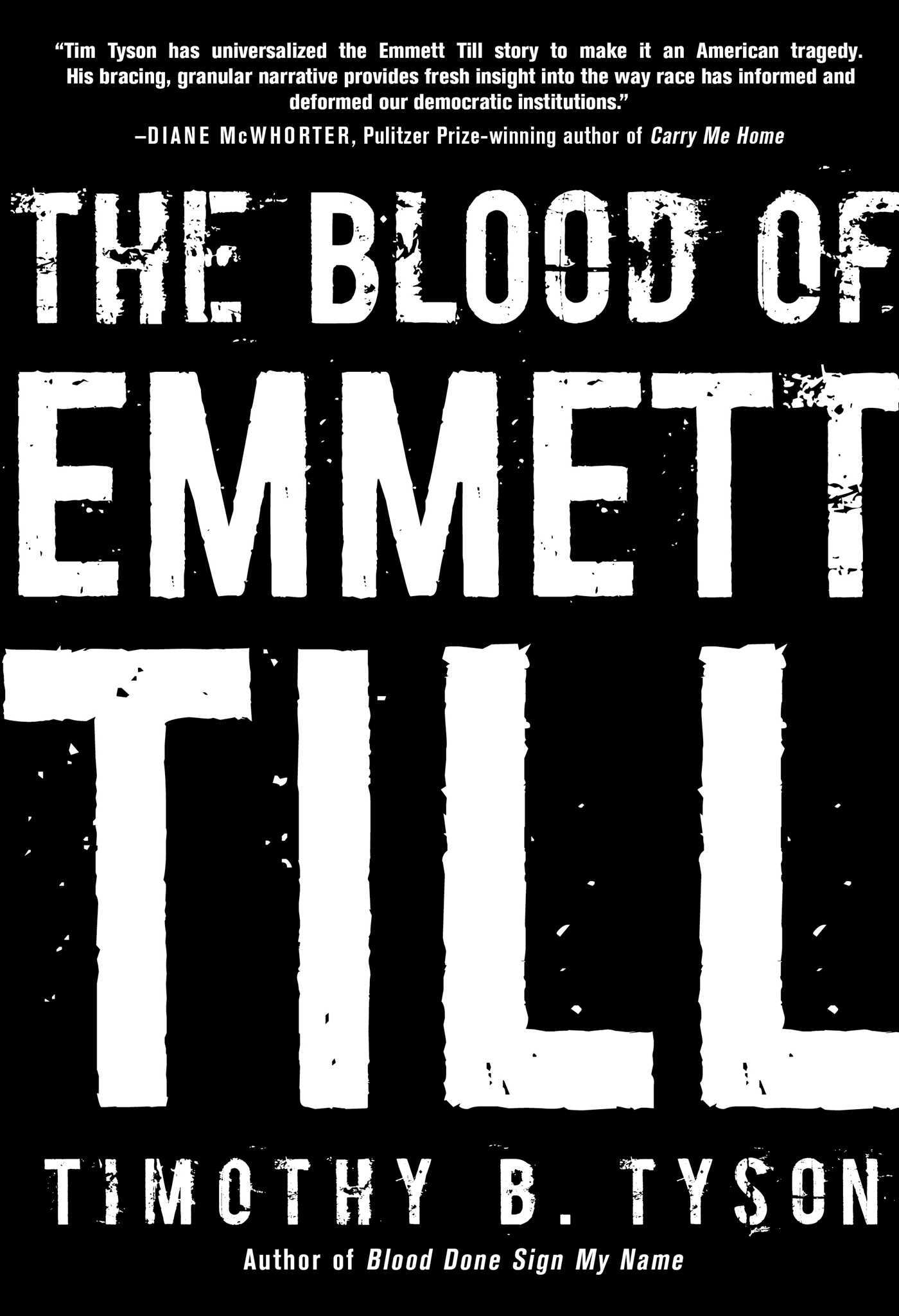 The Blood of Emmett Till book by Timothy B. Tyson