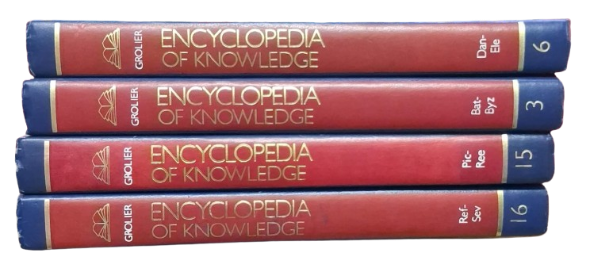 Grolier Encyclopedia of Knowledge (4 Volume Set)