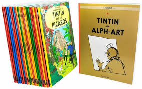 The Adventures of Tintin by Herge: 23 Books  Set  - Paperback