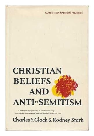 Christian Beliefs and Anti-Semitism