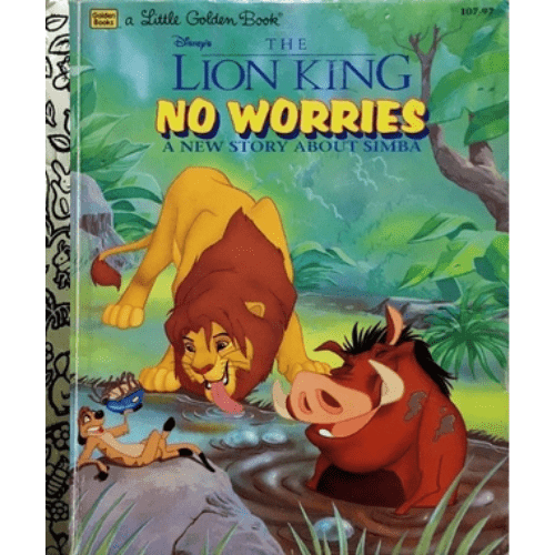 Disney's The Lion King No Worries (A Little Golden Book)