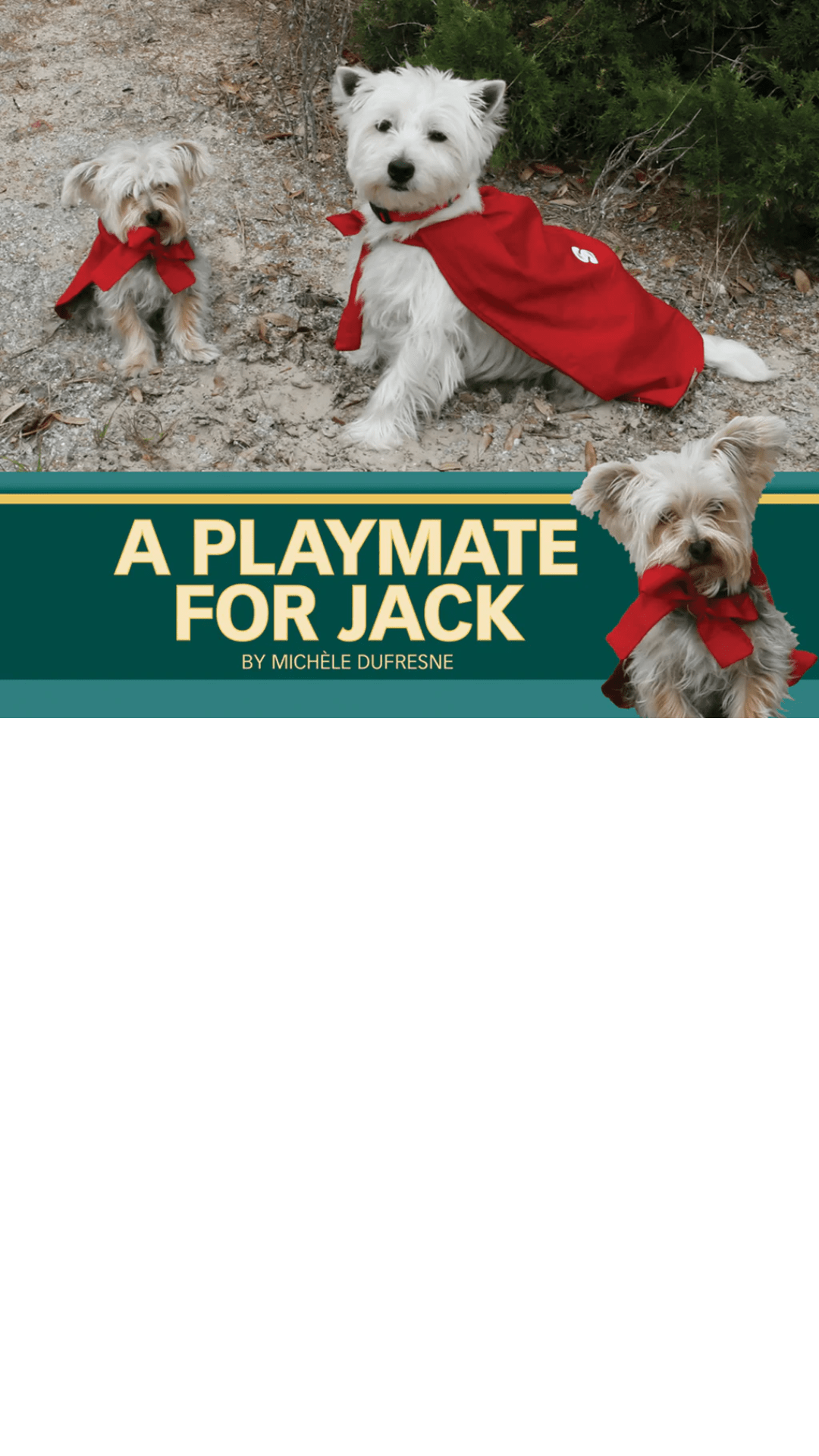 A Playmate for Jack by Michele Dufresne