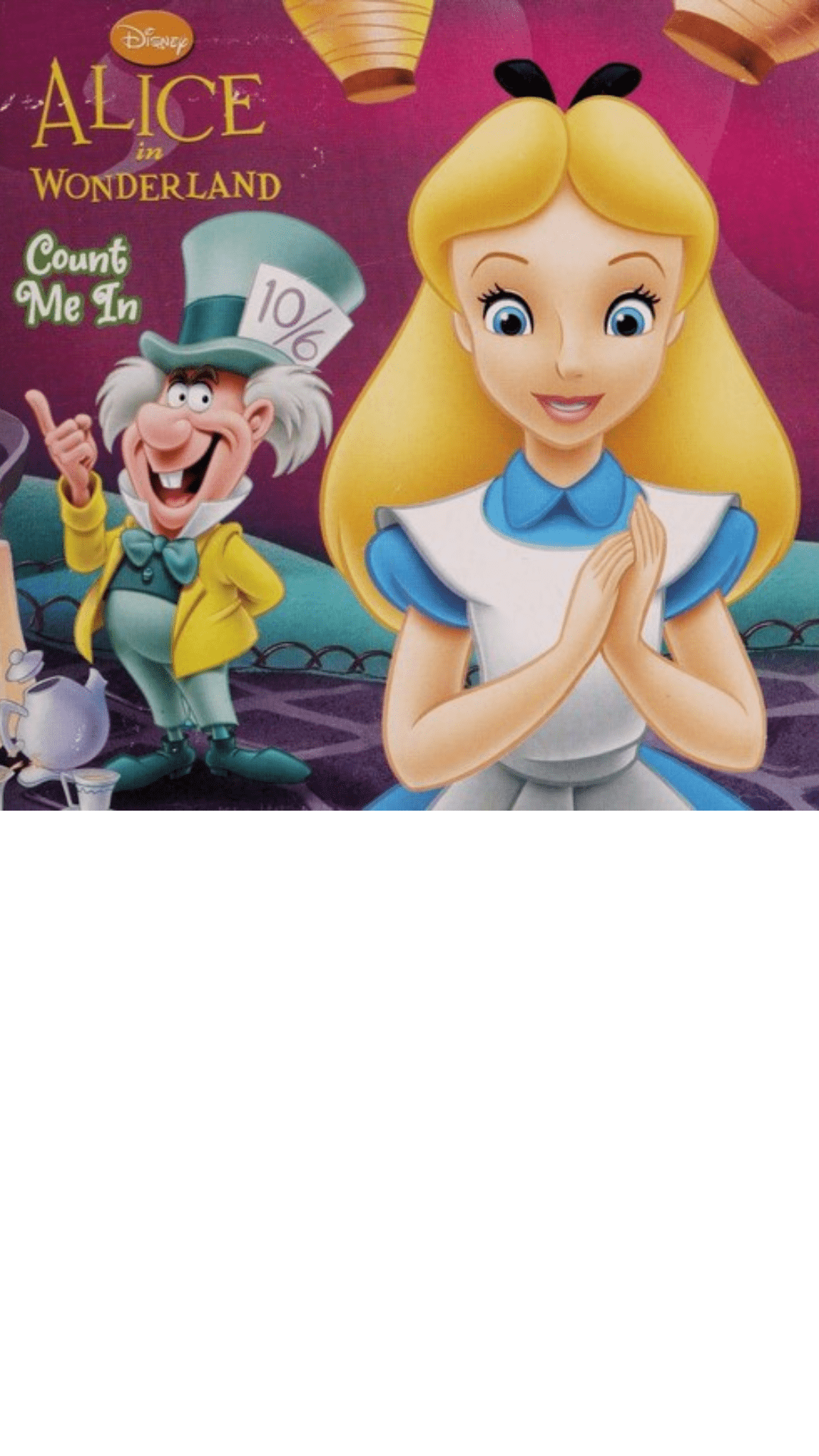 Disney　in　Me　in　Disney　Wonderland:　Group　Alice　Books　kenya　Count　Book　by　|Attic