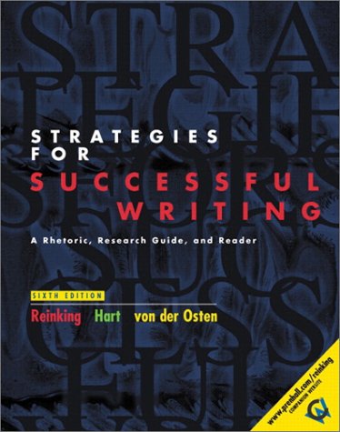 Strategies for Successful Writing book by James A. Reinking