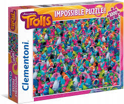 Clementoni Impossible Trolls Puzzle (1000 Piece)