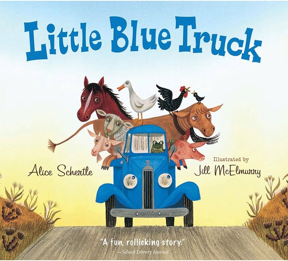 Little Blue Truck Board Book by Alice Schertle