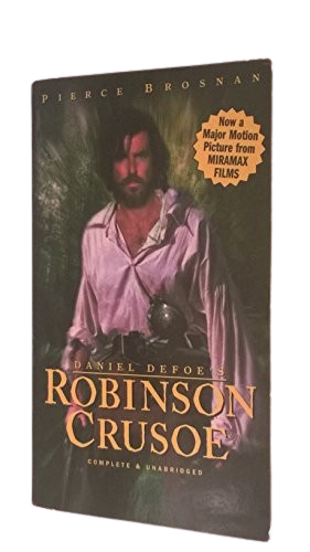Robinson Crusoe book by  Daniel Defoe