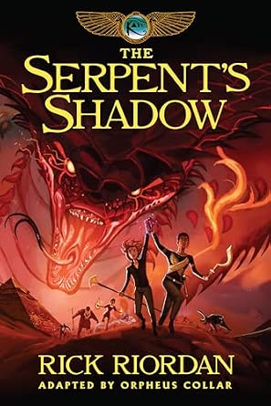 The Serpent's Shadow: The Graphic Novel (The Kane Chronicles) Book by Rick Riordan