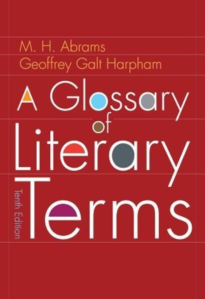 A Glossary Of Literary Terms book by M.H. Abrams