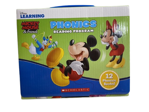 Disney Learning: Mickey Mouse and Friends Phonics Box Set (Learn-to-Read Set) | Scholastic Book Clubs