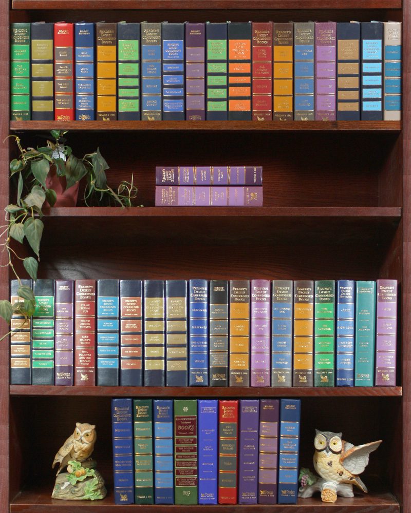 11 Decorative Hard Cover Readers Digest Condensed Books