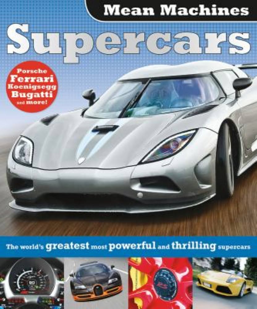 Supercars book by Green Android