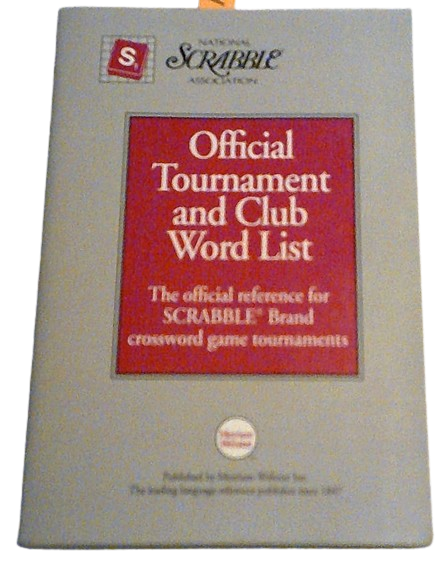 National Scrabble Association Official Tournament and Club Word List