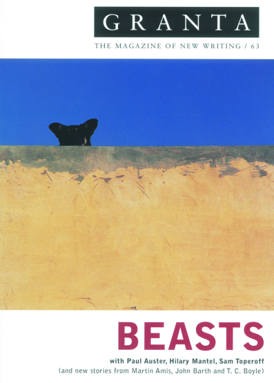 Granta 63: Beasts book by Ian Jack