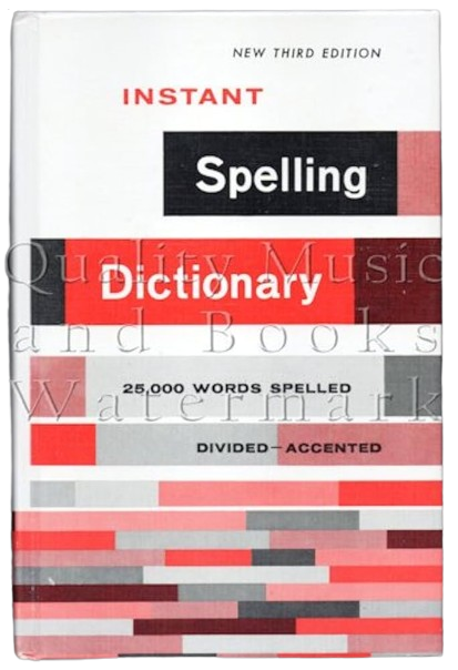 Instant Spelling Dictionary