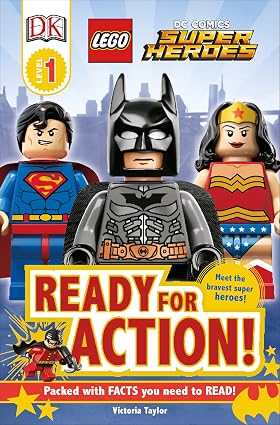 DK Readers L1: LEGO DC Super Heroes: Ready for Action! Book By Victoria Taylor