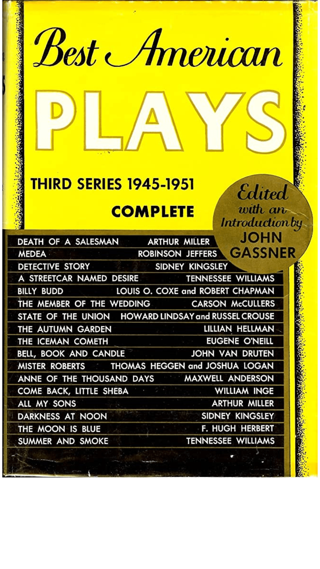 Best American Plays: Third Series, 1945-1951