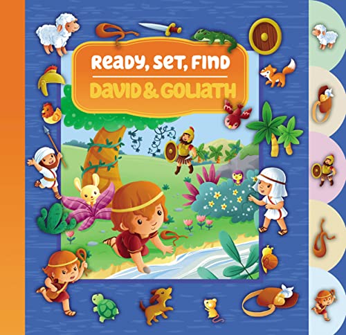 Ready, Set, Find: David and Goliath (Board Book)