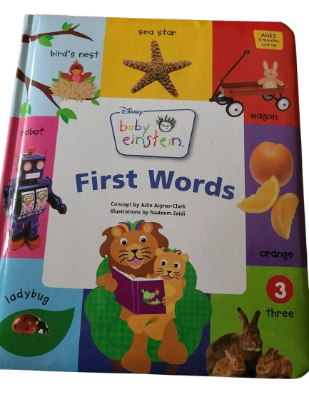 Baby Einstein: First Words (Board Book)