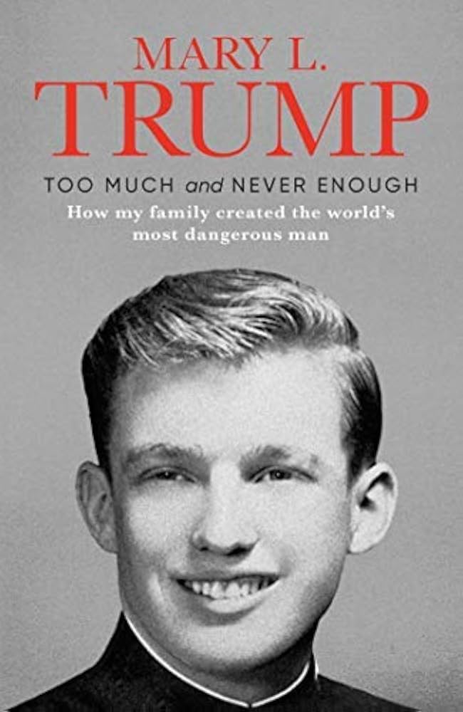 Too Much and Never Enough: How My Family Created the World's Most Dangerous Man book by Mary L. Trump