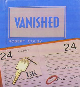 Vanished Book By Robert Colby