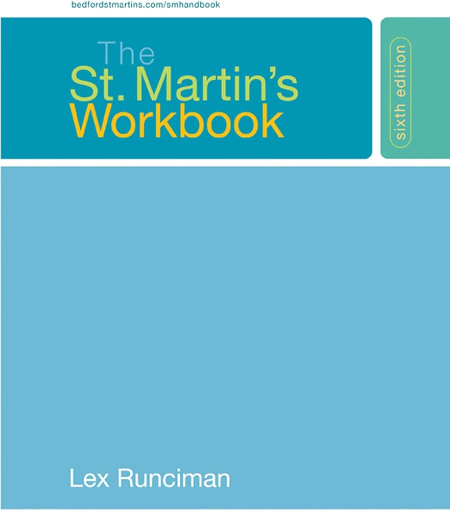 The St. Martin's Workbook book by Lex Runciman