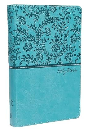 Holy Bible: Deluxe Gift, Teal Leathersoft, Red Letter Edition: King James Version