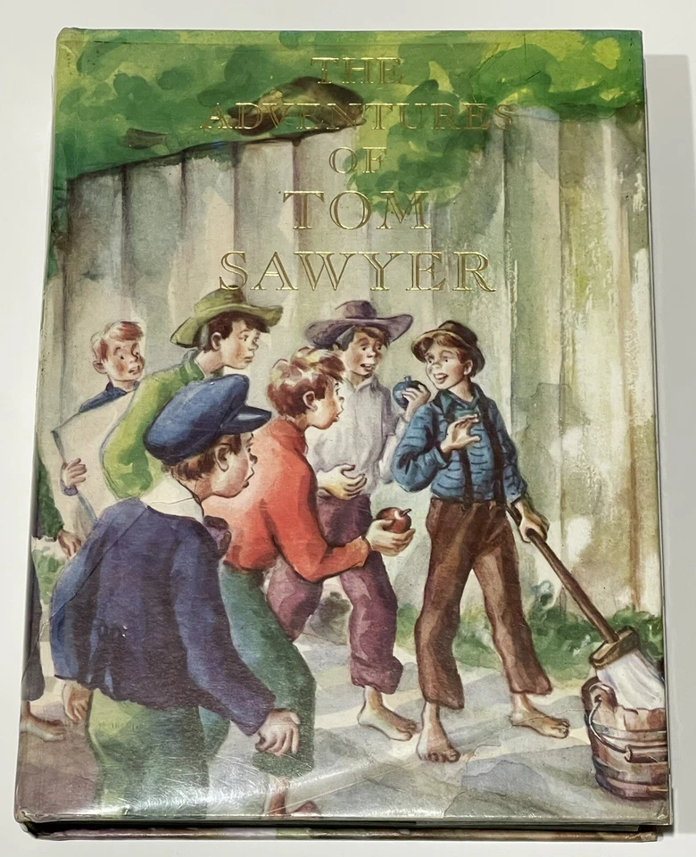 The Adventures of Tom Sawyer (Junior Library Edition) Book By Mark Twain